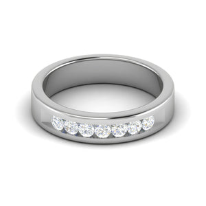 Platinum Ring with Diamonds for Women JL PT MB RD 110   Jewelove.US