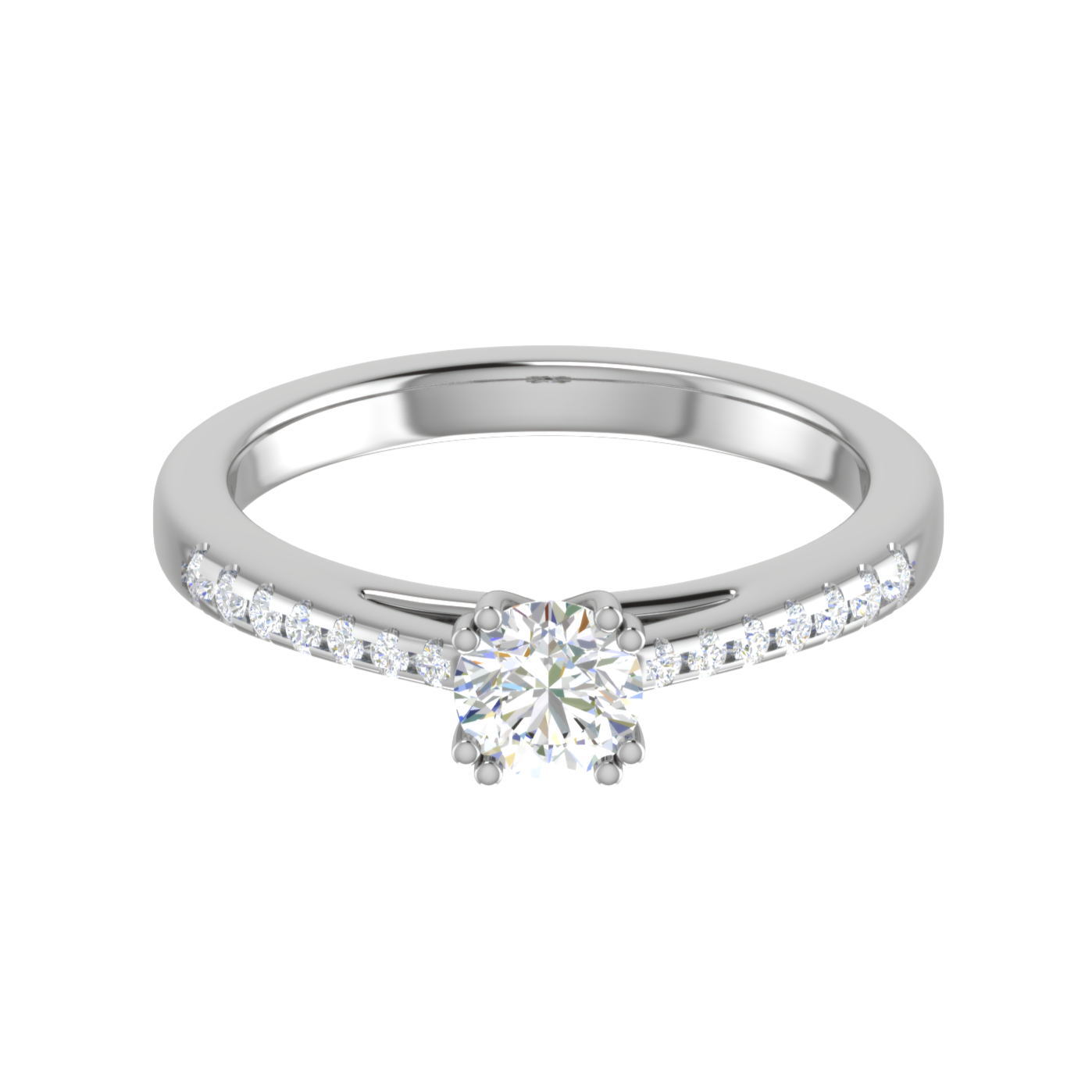 0.50 cts Solitaire Platinum Diamonds Ring JL PT RC RD 265   Jewelove.US