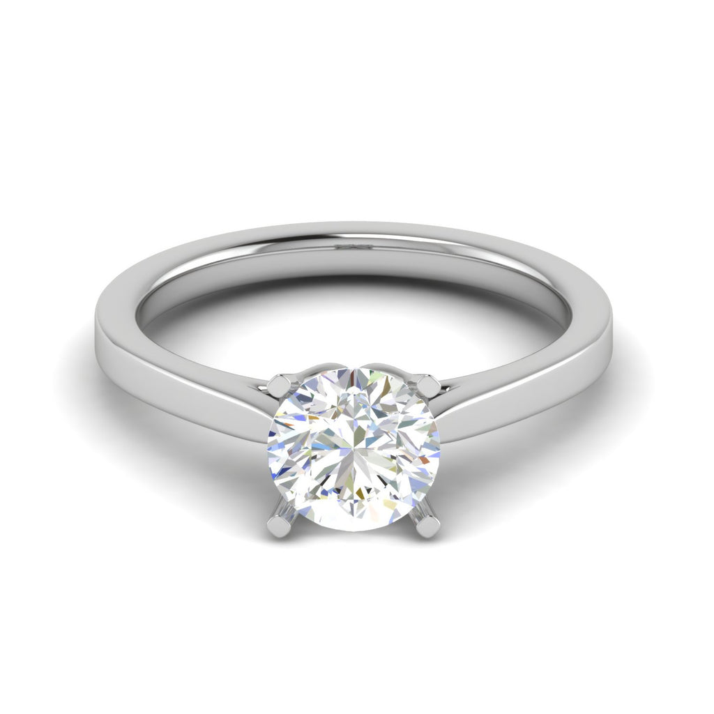 0.30 cts Solitaire Platinum Ring for Women JL PT RS PR 115   Jewelove