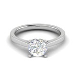 Load image into Gallery viewer, 0.30 cts Solitaire Platinum Ring for Women JL PT RS PR 115   Jewelove
