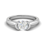 Load image into Gallery viewer, 0.50 cts Solitaire Platinum Ring JL PT RS RD 139   Jewelove.US
