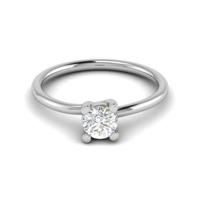 0.30 cts Solitaire Platinum Ring JL PT RS RD 171   Jewelove.US