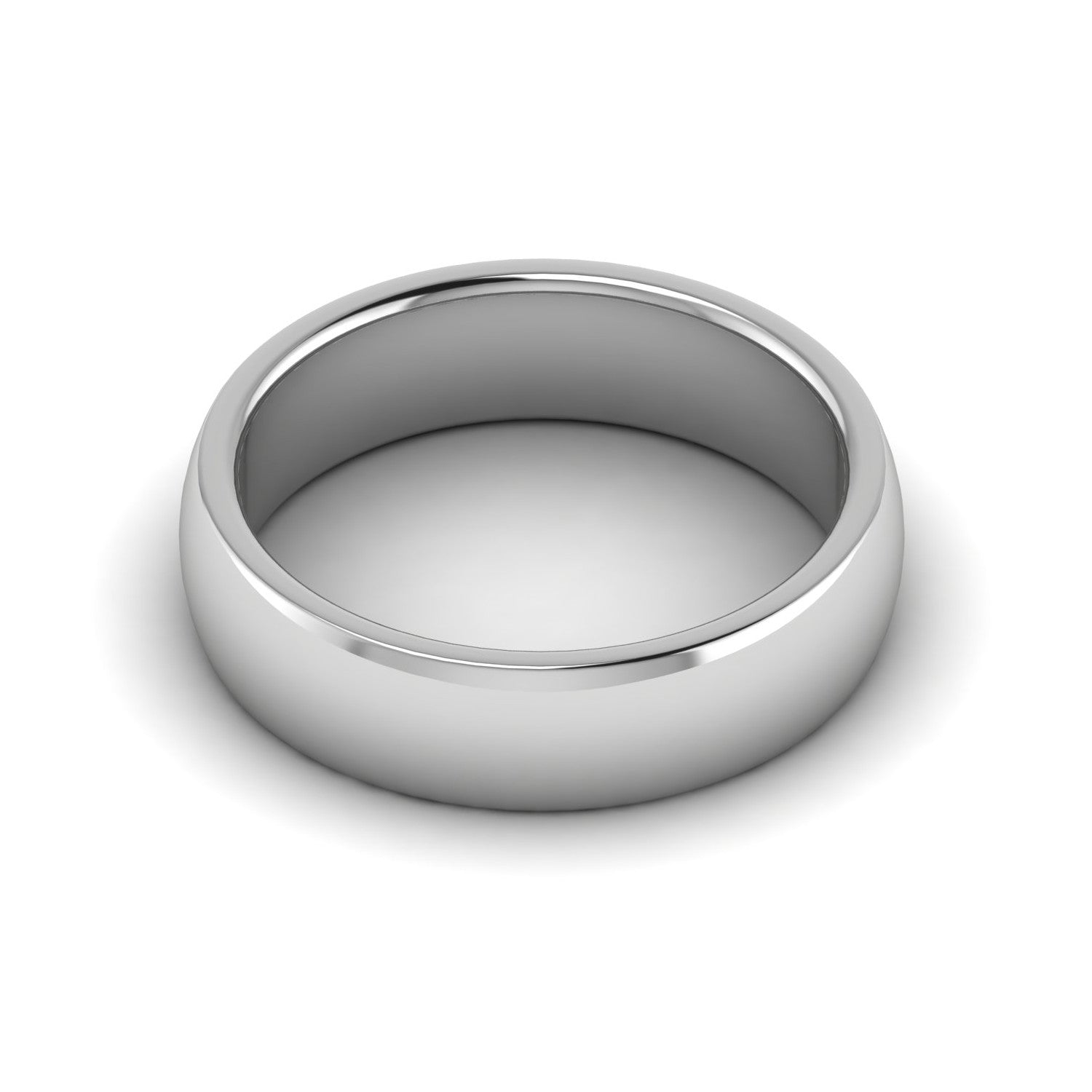 Plain Platinum Ring for Men JL PT WB 119   Jewelove.US