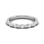 Load image into Gallery viewer, 5 Diamond Platinum Ring for Women JL PT WB RD 148  VVS-GH Jewelove
