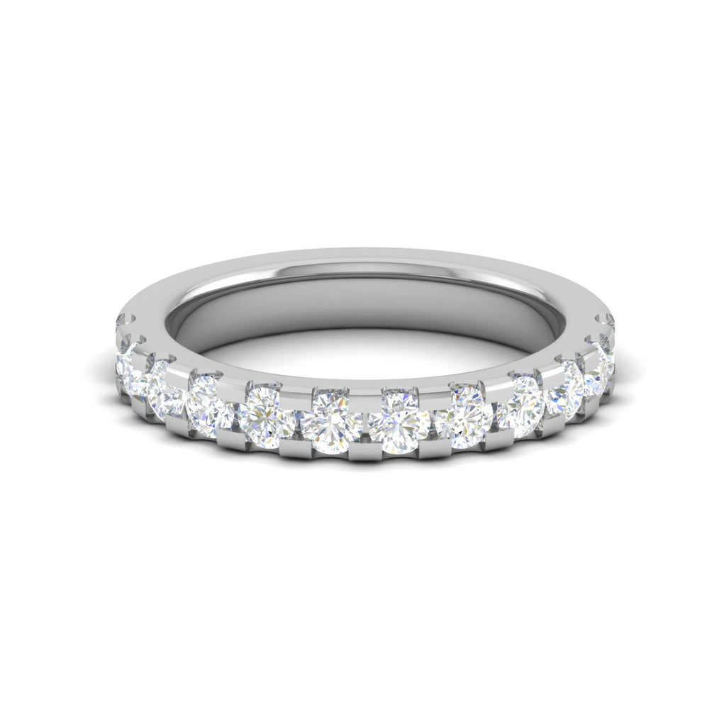8 Pointer Platinum Diamond Ring for Women JL PT WB RD 111  VVS-GH Jewelove
