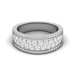 Load image into Gallery viewer, Designer Platinum Diamond Ring for Women JL PT WB6028  VVS-GH Jewelove
