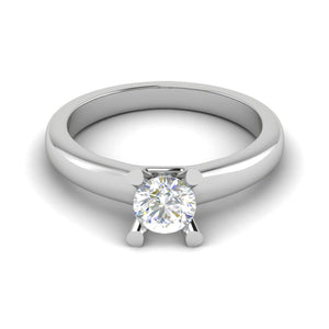 0.30 cts Solitaire Platinum Ring JL PT RS RD 188   Jewelove.US