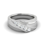 Load image into Gallery viewer, Platinum Ring with Diamonds for Women JL PT MB RD 102   Jewelove.US
