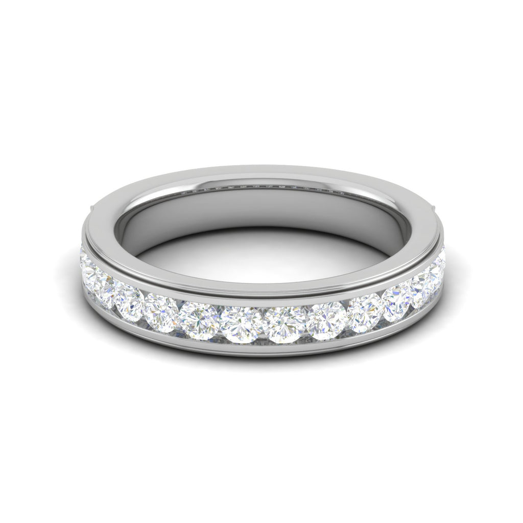 7 Pointer Platinum Diamond Ring for Women JL PT WB RD 105  VVS-GH Jewelove