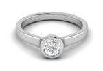 Load image into Gallery viewer, 0.50 cts Solitaire Platinum Ring JL PT RB RD 157   Jewelove.US
