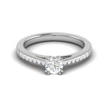 Load image into Gallery viewer, 0.50 cts Solitaire Platinum Diamonds Ring JL PT RC RD 265   Jewelove.US
