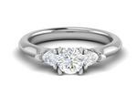 Load image into Gallery viewer, 30-Pointer Solitaire Diamonds Accents Platinum Ring JL PT R3 RD 156   Jewelove.US
