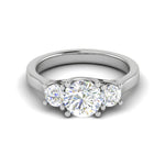 Load image into Gallery viewer, 0.70cts Platinum Solitaire Diamond Ring JL PT R3 RD 105   Jewelove.US
