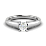 Load image into Gallery viewer, 0.50 cts Solitaire Platinum Ring JL PT RS RD 112   Jewelove.US
