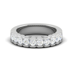 10 Pointer Platinum Diamond Ring for Women JL PT WB RD 107  VVS-GH Jewelove