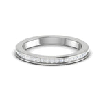 Load image into Gallery viewer, Diamond Half Eternity Platinum Ring for Women JL PT WB RD 140  VVS-GH Jewelove
