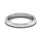 Load image into Gallery viewer, Platinum Ring With Princess Cut Diamonds for Women JL PT ET PR 106   Jewelove.US

