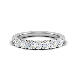 7 Diamond Platinum Ring for Women JL PT WB RD 112  VVS-GH Jewelove