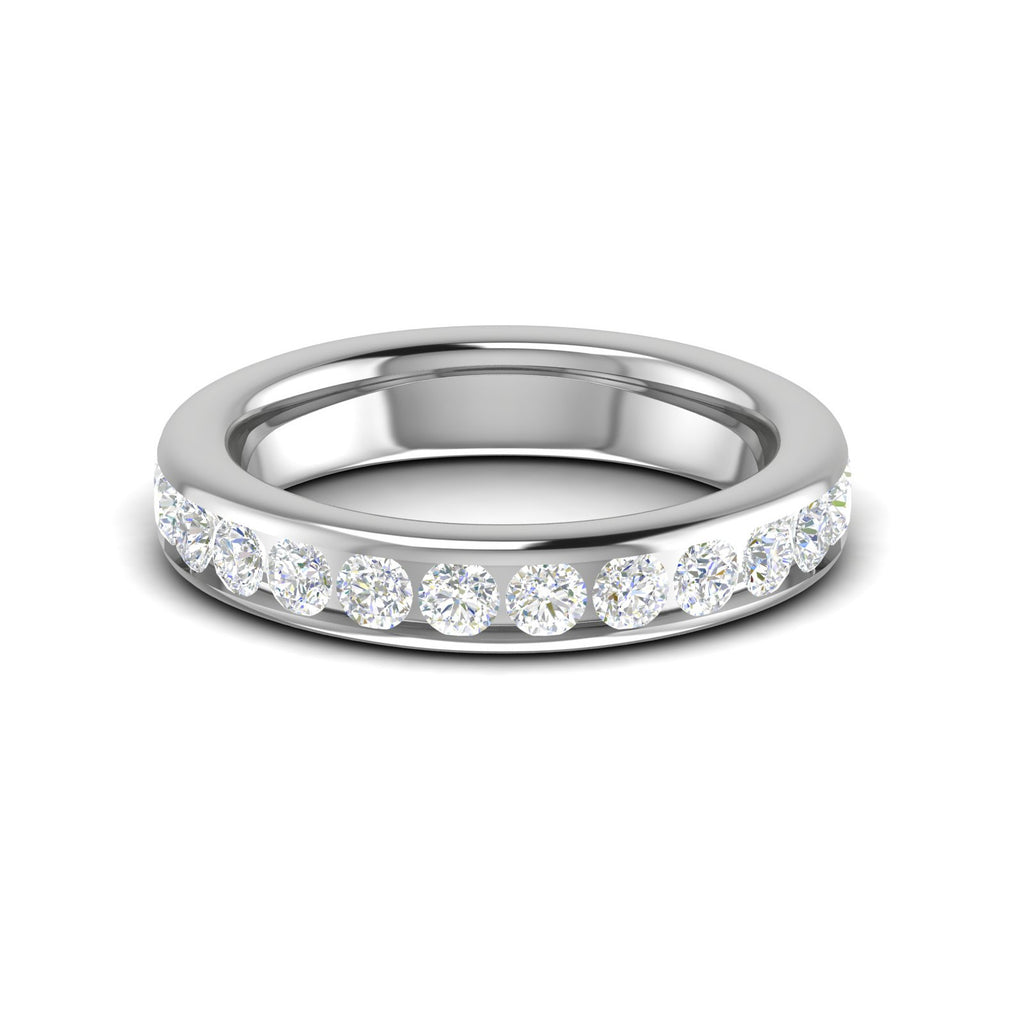 7 Pointer Platinum Diamond Ring for Women JL PT WB RD 113  VVS-GH Jewelove