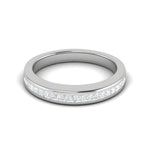 Load image into Gallery viewer, Platinum Princess Cut Diamond Ring for Women JL PT WB RD 151   Jewelove
