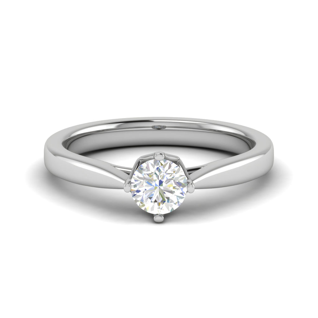 0.30 cts Solitaire Platinum Ring for Women JL PT RS PR 163   Jewelove