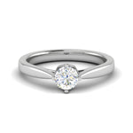 Load image into Gallery viewer, 0.30 cts Solitaire Platinum Ring for Women JL PT RS PR 163   Jewelove
