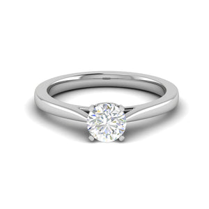 0.30 cts Solitaire Platinum Ring JL PT RS RD 170   Jewelove.US