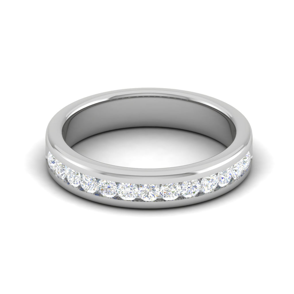 4 Pointer Platinum Diamond Ring for Women JL PT WB RD 157  VVS-GH Jewelove