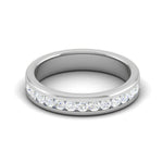 Load image into Gallery viewer, 4 Pointer Platinum Diamond Ring for Women JL PT WB RD 157  VVS-GH Jewelove
