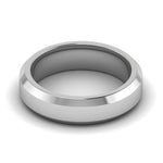 Load image into Gallery viewer, Plain Platinum Couple Ring JL PT MB 147  Women-s-Band-only Jewelove.US
