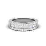 Load image into Gallery viewer, Designer Platinum Diamond Ring for Women JL PT WB6025  VVS-GH Jewelove
