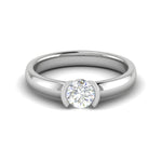 Load image into Gallery viewer, 0.30 cts Solitaire Platinum Ring JL PT RS RD 155   Jewelove.US
