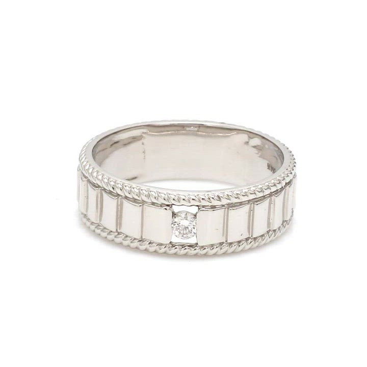Designer Platinum Love Bands JL PT 927