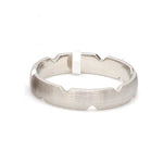 Load image into Gallery viewer, Front View of Designer Platinum Diamond Ring for Women JL PT 1132
