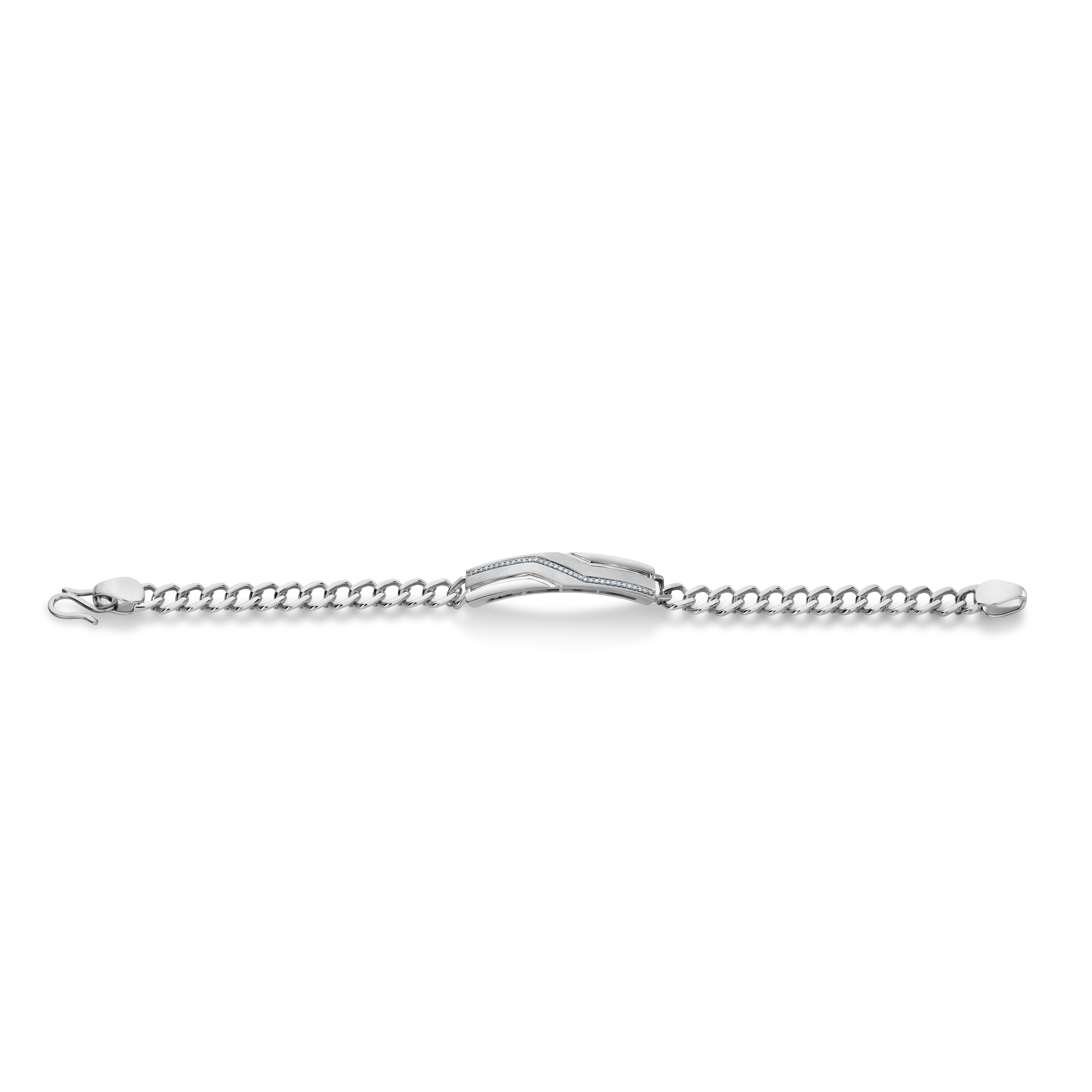 Men of Platinum | Diamonds Bracelet for Men JL PTB 811   Jewelove.US