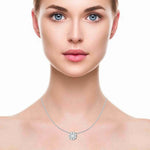 Load image into Gallery viewer, 0.50 cts. Solitaire Platinum Pendant with Diamond JL PT PF RD 116   Jewelove.US
