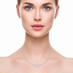 Load image into Gallery viewer, Platinum Pendant with Diamonds for Women JL PT P PF RD 103   Jewelove.US
