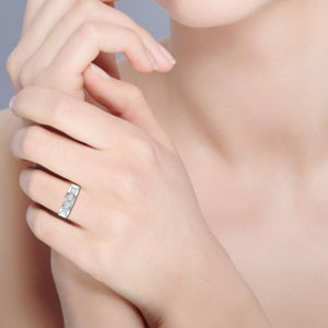 Platinum Unisex Ring with Diamonds JL PT MB RD 145   Jewelove.US