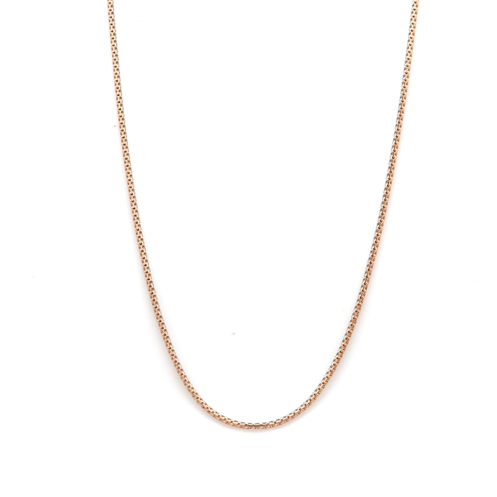 Platinum & Rose Gold Unisex Chain JL PT CH 1128   Jewelove.US