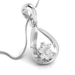 Load image into Gallery viewer, Platinum Diamond Pendant Set JL PT P BT 74-G
