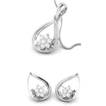 Load image into Gallery viewer, Platinum Diamond Pendant Set JL PT P BT 74-G
