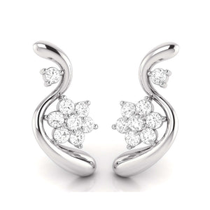 Platinum Diamond Pendant Set JL PT P BT 75-C  Earrings Jewelove.US