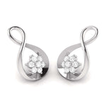 Load image into Gallery viewer, Platinum Diamond Pendant &amp; Earrings for Women JL PT P BT 75-G
