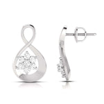 Load image into Gallery viewer, Platinum Diamond Pendant &amp; Earrings for Women JL PT P BT 75-G
