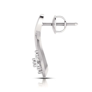 Platinum Diamond Pendant & Earrings for Women JL PT P BT 75-G