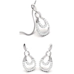 Load image into Gallery viewer, Platinum Diamond Pendant Set for Women JL PT P BT 76-A  Pendant-Set Jewelove.US
