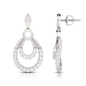 Platinum Diamond Pendant Set for Women JL PT P BT 76-A   Jewelove.US