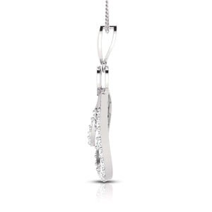 Platinum Diamond Pendant Set for Women JL PT P BT 76-A   Jewelove.US