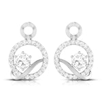 Load image into Gallery viewer, Designer Platinum with Diamond Solitaire Pendant Set for Women JL PT PE 76F  Earrings Jewelove.US
