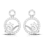 Load image into Gallery viewer, Designer Platinum with Diamond Solitaire Pendant Set for Women JL PT PE 76F  Earrings Jewelove.US
